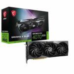 Graphics card MSI 12 GB GEFORCE RTX 4070 GDDR6X