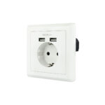 Wall Plug with 2 USB Ports NANOCABLE 10.35.0010 5V/2.4A 5 V 2,4 A